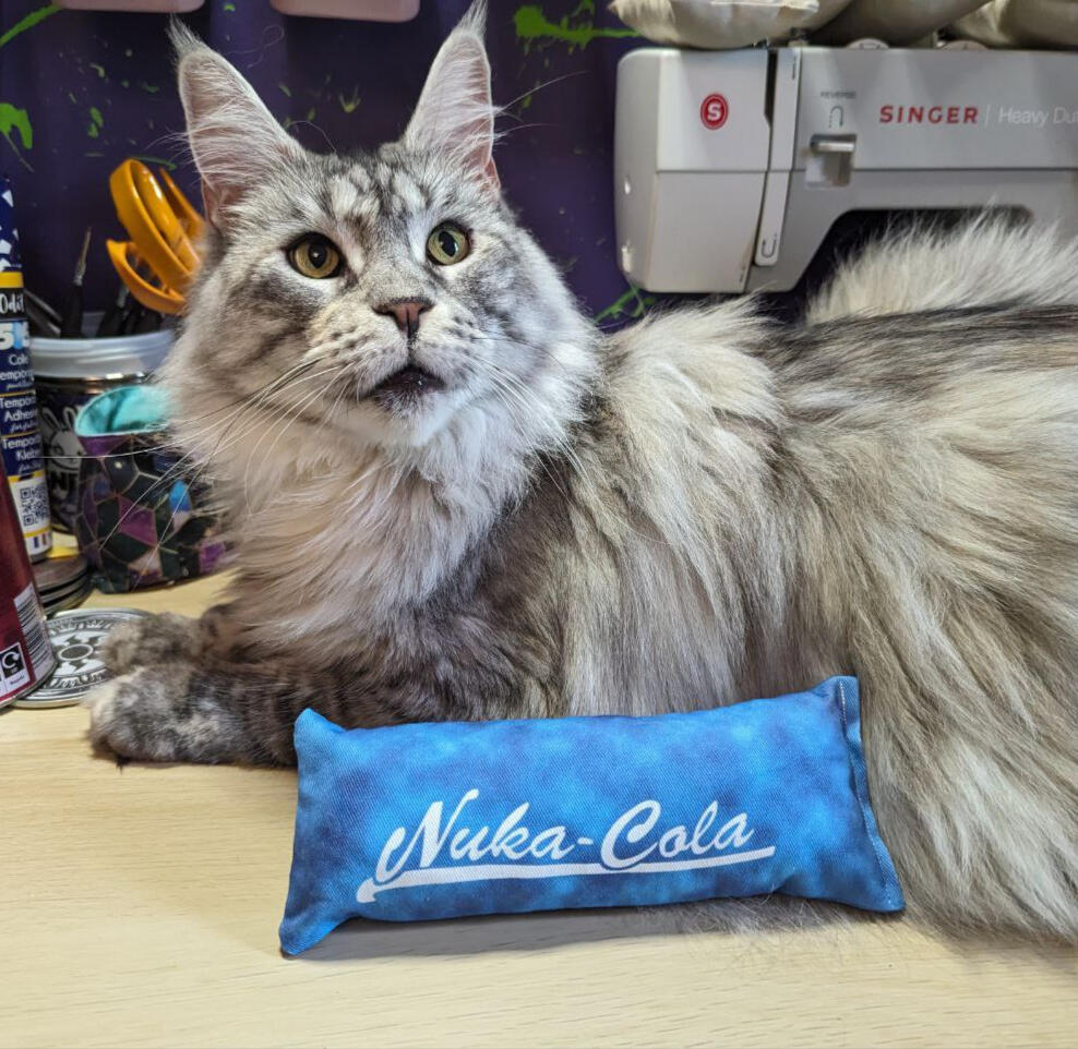 Custom Nuka Cola toy